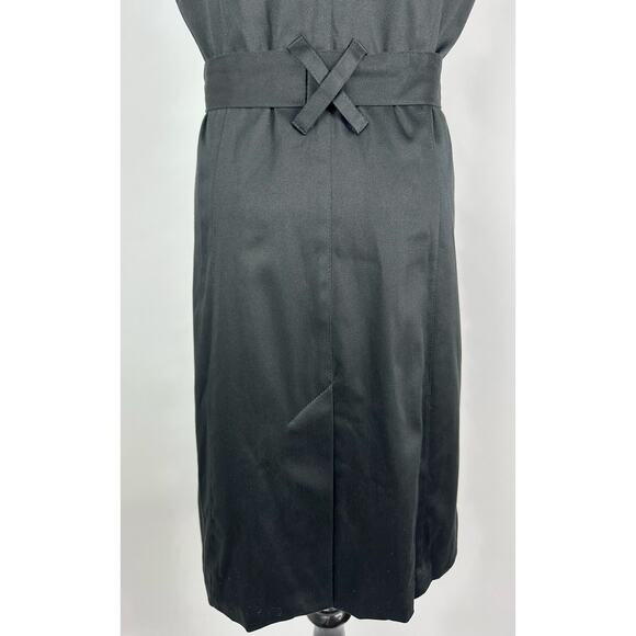 NWT Voom by Joy Han USA Size Medium Black Trench Coat Goth Whimsygoth - Picture 9 of 16